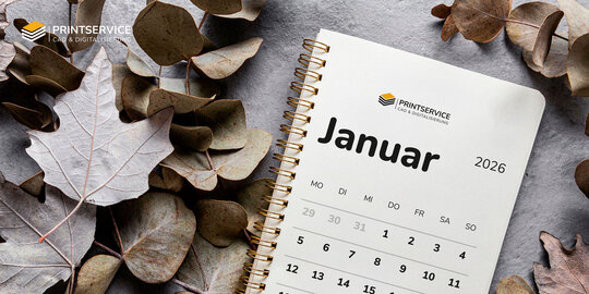 Ihr Planer. Ihr Jahr 2026. Ihr Design.