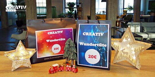 Weihnachtsaktion bei Creativ Büro & Wohnen!